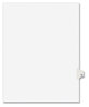 A Picture of product AVE-01019 Avery® Preprinted Style Legal Dividers Exhibit Side Tab Index 10-Tab, 19, 11 x 8.5, White, 25/Pack, (1019)