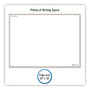 A Picture of product AAG-AW601028 AT-A-GLANCE® WallMates® Self-Adhesive Dry Erase Writing Surface Writing/Planning 36 x 24, White/Gray/Orange Sheets, Undated