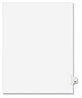 A Picture of product AVE-01023 Avery® Preprinted Style Legal Dividers Exhibit Side Tab Index 10-Tab, 23, 11 x 8.5, White, 25/Pack, (1023)