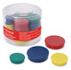 A Picture of product UNV-31251 Universal® High-Intensity Assorted Magnets Circles, Colors, 0.75", 1.25" and 1.5" Diameters, 30/Pack