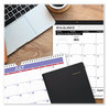 A Picture of product AAG-AYC2004523 AT-A-GLANCE® DayMinder® Academic Weekly/Monthly Planners Pocket Planner, Open Scheduling, 8 x 5, Charcoal Cover, 12-Month (July to June): 2022-2023