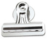 A Picture of product UNV-31261 Universal® Bulldog Magnetic Clips Medium, Nickel, 12/Pack