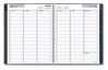 A Picture of product AAG-AYC52045 AT-A-GLANCE® DayMinder® Academic Weekly/Monthly Planners Desktop Planner, 11 x 8.5, Charcoal Cover, 12-Month (July to June): 2024 2025