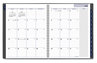 A Picture of product AAG-AYC52045 AT-A-GLANCE® DayMinder® Academic Weekly/Monthly Planners Desktop Planner, 11 x 8.5, Charcoal Cover, 12-Month (July to June): 2024 2025