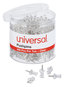 A Picture of product UNV-31306 Universal® Clear Push Pins Plastic, 0.38", 400/Pack