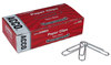 A Picture of product ACC-72585 ACCO Paper Clips Jumbo, Nonskid, Silver, 100 Clips/Box, 10 Boxes/Pack