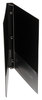 A Picture of product UNV-31401 Universal® Economy Non-View Round Ring Binder 3 Rings, 1" Capacity, 11 x 8.5, Black, 4/Pack