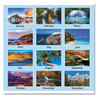 A Picture of product AAG-DMW20128 AT-A-GLANCE® Scenic Monthly Wall Calendar Landscape Photography, 15.5 x 22.75, White/Multicolor Sheets, 12-Month (Jan-Dec): 2024