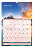 A Picture of product AAG-DMW20128 AT-A-GLANCE® Scenic Monthly Wall Calendar Landscape Photography, 15.5 x 22.75, White/Multicolor Sheets, 12-Month (Jan-Dec): 2025