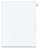 A Picture of product AVE-01051 Avery® Preprinted Style Legal Dividers Exhibit Side Tab Index 10-Tab, 51, 11 x 8.5, White, 25/Pack, (1051)