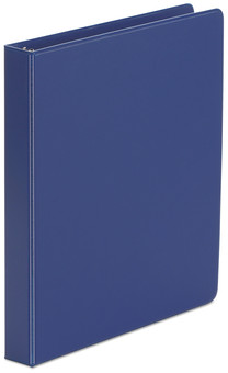 Universal® Economy Non-View Round Ring Binder 3 Rings, 1" Capacity, 11 x 8.5, Royal Blue