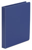 A Picture of product UNV-31402 Universal® Economy Non-View Round Ring Binder 3 Rings, 1" Capacity, 11 x 8.5, Royal Blue