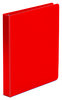 A Picture of product UNV-31403 Universal® Economy Non-View Round Ring Binder 3 Rings, 1" Capacity, 11 x 8.5, Red