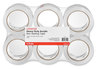 A Picture of product UNV-33100 Universal® Heavy-Duty Acrylic Box Sealing Tape 3" Core, 1.88" x 54.6 yds, Clear, 6/Pack