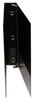 A Picture of product UNV-33401 Universal® Economy Non-View Round Ring Binder 3 Rings, 1.5" Capacity, 11 x 8.5, Black, 4/Pack