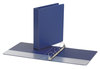 A Picture of product UNV-33402 Universal® Economy Non-View Round Ring Binder 3 Rings, 1.5" Capacity, 11 x 8.5, Royal Blue