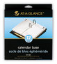 A Picture of product AAG-E1700 AT-A-GLANCE® Desk Calendar Base for Loose-Leaf Refill 3.5 x 6, Black