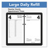 A Picture of product AAG-E21050 AT-A-GLANCE® Large Desk Calendar Refill 4.5 x 8, White Sheets, 12-Month (Jan to Dec): 2024