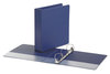 A Picture of product UNV-34402 Universal® Economy Non-View Round Ring Binder 3 Rings, 2" Capacity, 11 x 8.5, Royal Blue