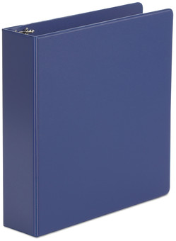 Universal® Economy Non-View Round Ring Binder 3 Rings, 2" Capacity, 11 x 8.5, Royal Blue