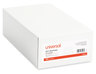 A Picture of product UNV-35206 Universal® Business Envelope Open-Side #6 3/4, Square Flap, Gummed Closure, 3.63 x 6.5, White, 500/Box