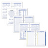 A Picture of product AAG-E51750 AT-A-GLANCE® QuickNotes® Desk Calendar Refill 3.5 x 6, White/Yellow/Blue Sheets, 12-Month (Jan to Dec): 2024