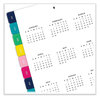 A Picture of product AAG-EL83200A23 AT-A-GLANCE® The Simplified Planner® by Emily Ley: Weekly/Monthly Book Academic 8.5 x 5.5, Azure Pin Dot Cover, 12-Month (July to June): 2022-2023