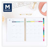 A Picture of product AAG-EL9190123 AT-A-GLANCE® The Simplified Planner® by Emily Ley: Weekly/Monthly Book Carolina Dogwood, 11 x 8.5, Multicolor Cover, 12-Month (Jan-Dec): 2023