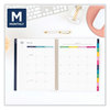 A Picture of product AAG-EL9490523 AT-A-GLANCE® The Simplified Planner® by Emily Ley: Weekly/Monthly Book 11 x 8.5, Navy Blue/Gold Cover, 12-Month (Jan-Dec): 2023