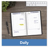 A Picture of product AAG-G10000 AT-A-GLANCE® DayMinder® Daily Appointment Book 8.5 x 5.5, Black Cover, 12-Month (Jan to Dec): 2025