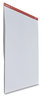 A Picture of product UNV-35600 Universal™ Easel Pads/Flip Charts Unruled, 27 x 34, White, 50 Sheets, 2/Carton