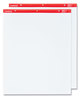 A Picture of product UNV-35600 Universal™ Easel Pads/Flip Charts Unruled, 27 x 34, White, 50 Sheets, 2/Carton