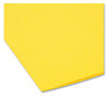 A Picture of product SMD-10271 Smead™ Interior File Folders 1/3-Cut Tabs: Assorted, Letter Size, 0.75" Expansion, Yellow, 100/Box