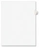 A Picture of product AVE-01081 Avery® Preprinted Style Legal Dividers Exhibit Side Tab Index 10-Tab, 81, 11 x 8.5, White, 25/Pack, (1081)