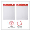 A Picture of product UNV-35603 Universal™ Self-Stick Easel Pad Unruled, 25 x 30, White, Sheets, 2/Carton