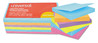 A Picture of product UNV-35610 Universal® Self-Stick Note Pads 3" x Assorted Bright Colors, 100 Sheets/Pad, 12 Pads/Pack