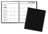 A Picture of product AAG-G400H00 AT-A-GLANCE® DayMinder® Hard-Cover Monthly Planner with Memo Section, 8.5 x 7, Black Cover, 12-Month (Jan to Dec): 2024