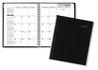 A Picture of product AAG-G400H00 AT-A-GLANCE® DayMinder® Hard-Cover Monthly Planner with Memo Section, Unruled Blocks, 8.5 x 7, Black Cover, 12-Month (Jan to Dec): 2025