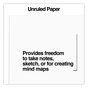 A Picture of product UNV-35613 Universal® Scratch Pads Unruled, 3 x 5, White, 100 Sheets, 12/Pack