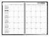 A Picture of product AAG-G470H00 AT-A-GLANCE® DayMinder® Hard-Cover Monthly Planner Ruled Blocks, 11.75 x 8, Black Cover, 14-Month (Dec to Jan): 2023 2025