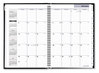 A Picture of product AAG-G470H00 AT-A-GLANCE® DayMinder® Hard-Cover Monthly Planner Ruled Blocks, 11.75 x 8, Black Cover, 14-Month: Dec 2024 to Jan 2026