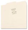 A Picture of product SMD-10332 Smead™ Manila File Folders 1/3-Cut Tabs: Center Position, Letter Size, 0.75" Expansion, 100/Box