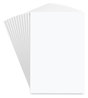 A Picture of product UNV-35613 Universal® Scratch Pads Unruled, 3 x 5, White, 100 Sheets, 12/Pack