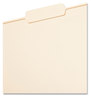 A Picture of product SMD-10332 Smead™ Manila File Folders 1/3-Cut Tabs: Center Position, Letter Size, 0.75" Expansion, 100/Box