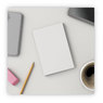 A Picture of product UNV-35614 Universal® Scratch Pads Unruled, 4 x 6, White, 100 Sheets, 12/Pack