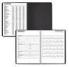 A Picture of product AAG-G52000 AT-A-GLANCE® DayMinder® Weekly Appointment Book Vertical-Column Format, 11 x 8, Black Cover, 12-Month (Jan to Dec): 2025