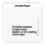 A Picture of product UNV-35614 Universal® Scratch Pads Unruled, 4 x 6, White, 100 Sheets, 12/Pack