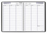 A Picture of product AAG-G52000 AT-A-GLANCE® DayMinder® Weekly Appointment Book Vertical-Column Format, 11 x 8, Black Cover, 12-Month (Jan to Dec): 2025