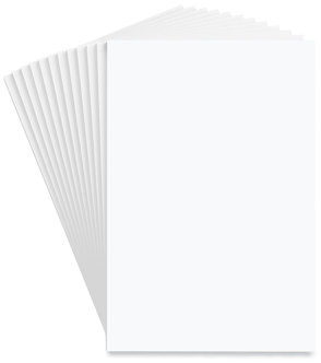Universal® Scratch Pads Unruled, 4 x 6, White, 100 Sheets, 12/Pack