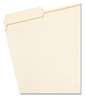 A Picture of product SMD-10334 Smead™ Reinforced Tab Manila File Folder Folders, 1/3-Cut Tabs: Assorted, Letter Size, 0.75" Expansion, 11-pt 100/Box